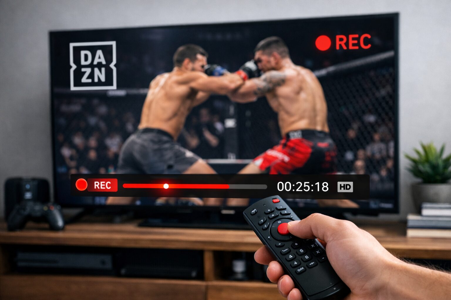 DAZNは録画できる